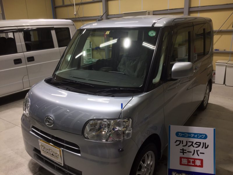 クリスタルキーパー施工車