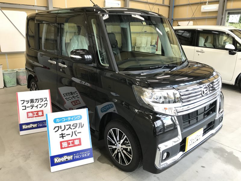 クリスタルキーパー施工車