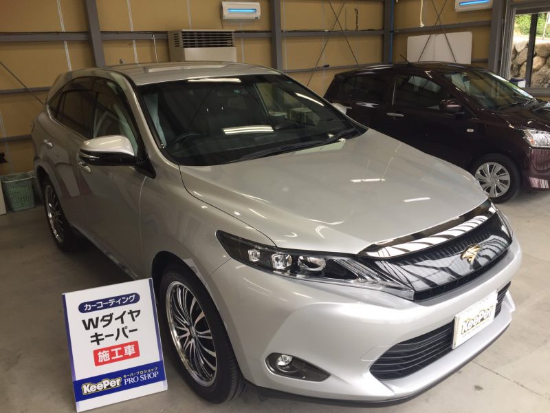 Wダイヤモンドキーパー施工車