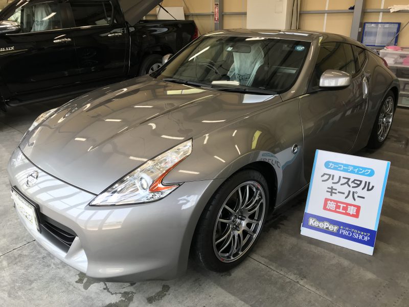 クリスタルキーパー施工車