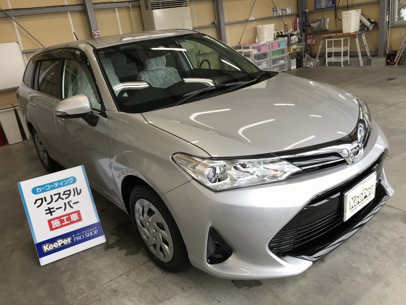 クリスタルキーパー施工車