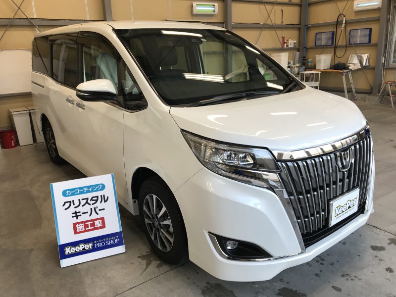 クリスタルキーパー施工車