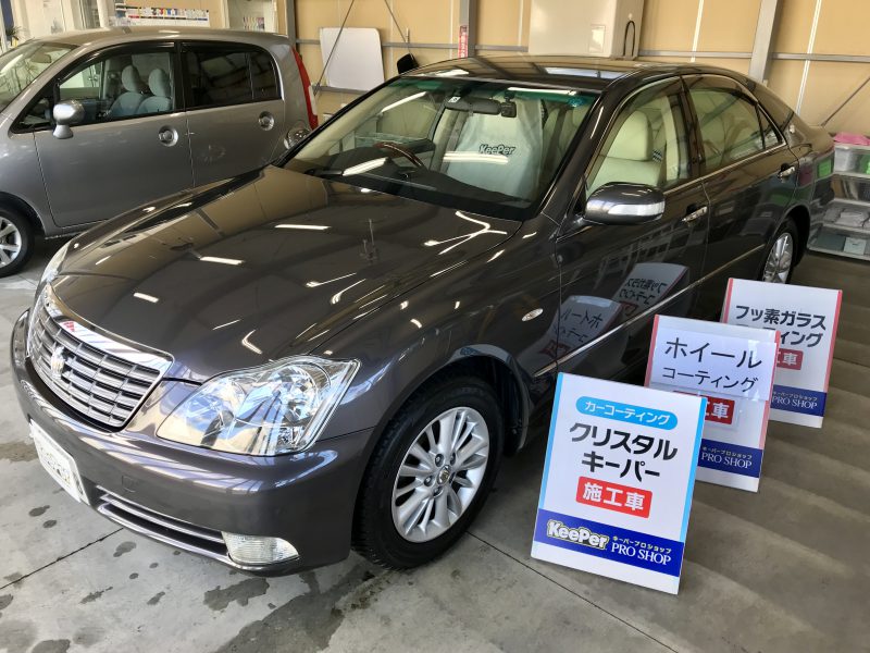 クリスタルキーパー施工車