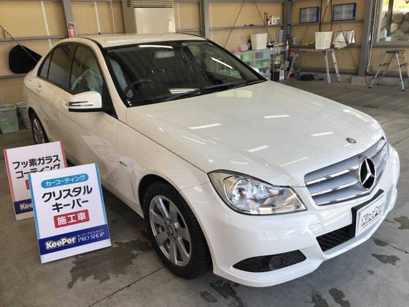 クリスタルキーパー施工車