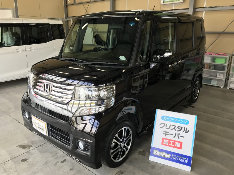 クリスタルキーパー施工車