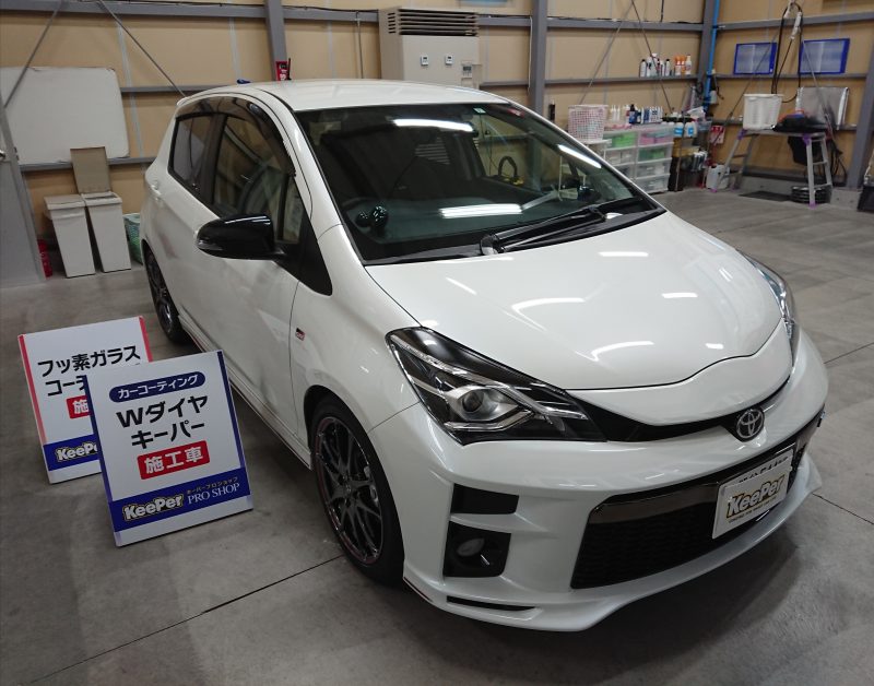 Wダイヤキーパー施工車