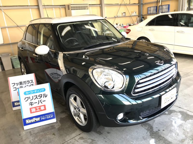 クリスタルキーパー施工車