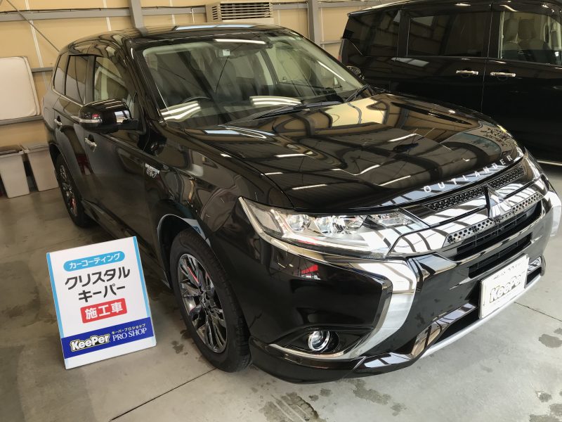 クリスタルキーパー施工車