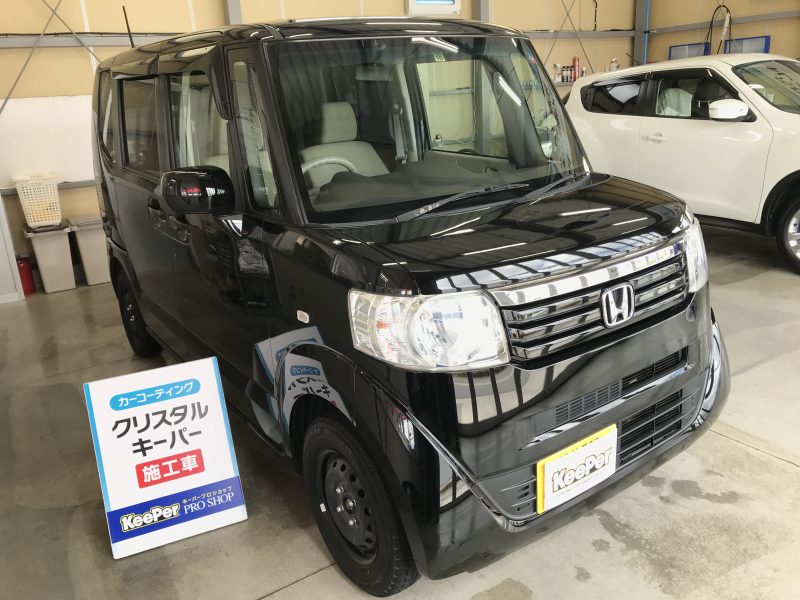 クリスタルキーパー施工車