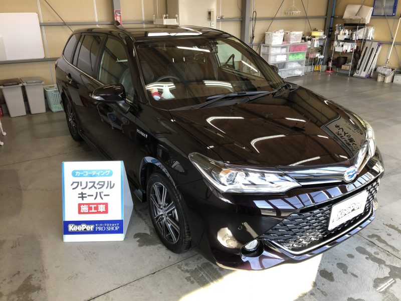 クリスタルキーパーリフレッシュ施工
